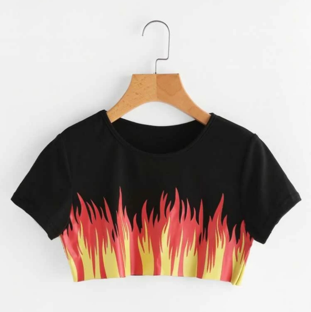 Flame Crop Top 🔥